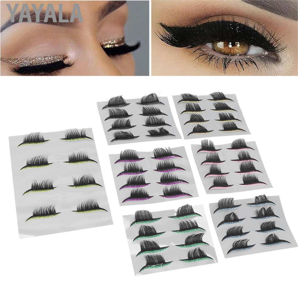 Set 28 cặp lông mi giả 7 màu có thể tái sử dụng Yayala EELHOE
 | BigBuy360 - bigbuy360.vn