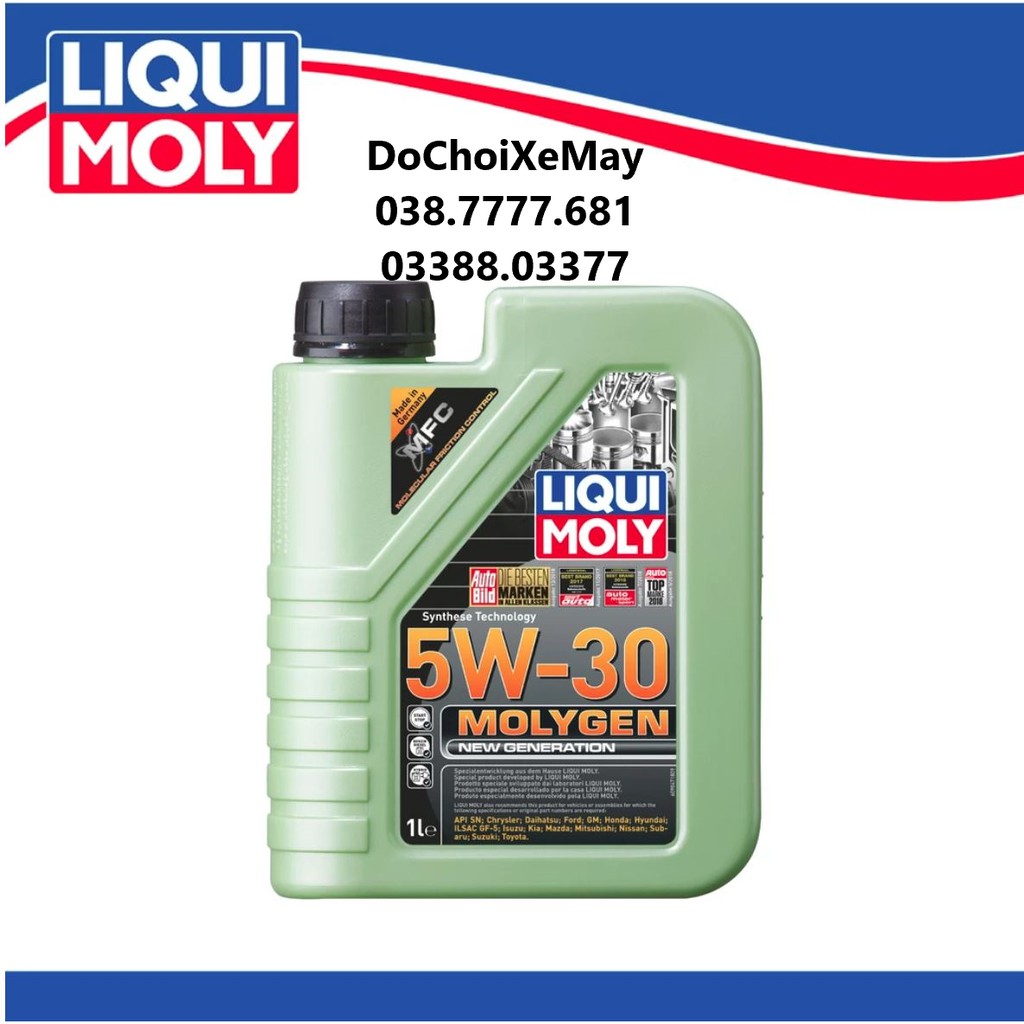 Liqui Moly Molygen 5w-30 nhớt cao cấp dành cho Tay Ga hàng chính hãng Đông Hòa . DoChoiXeMay