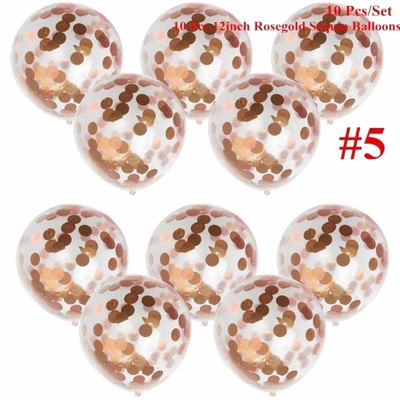 Set 10 bong bóng 12 inch trang trí tiệc