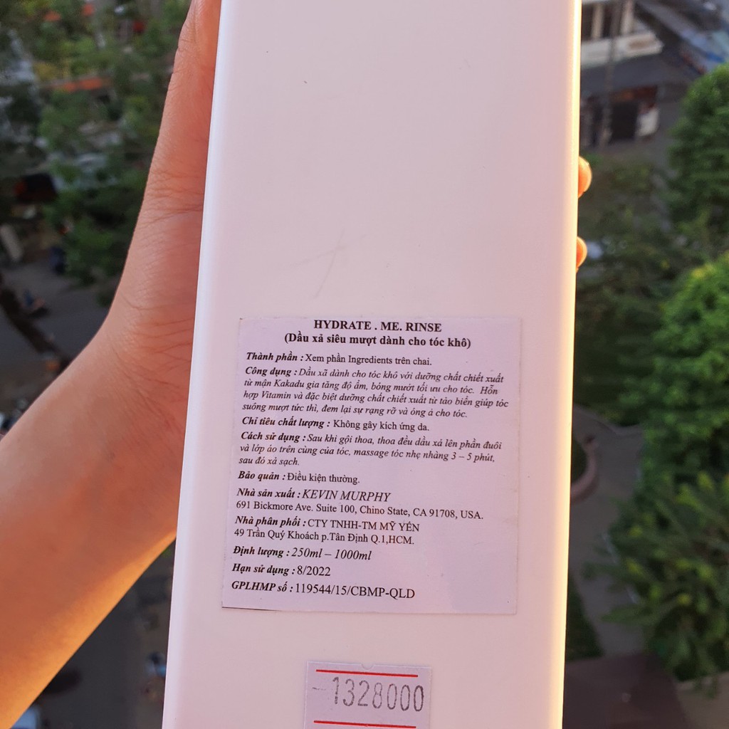 #kevin.mufphy_chính_hãng DẦU GỘICHO TÓC ÍT, MỎNG, RỤNG KEVIN.MURPHY PLUMPING 1000ML