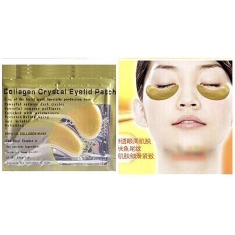 Mặt nạ mắt COLLAGEN Crystal Eyes Mask giảm quầng thâm mắt