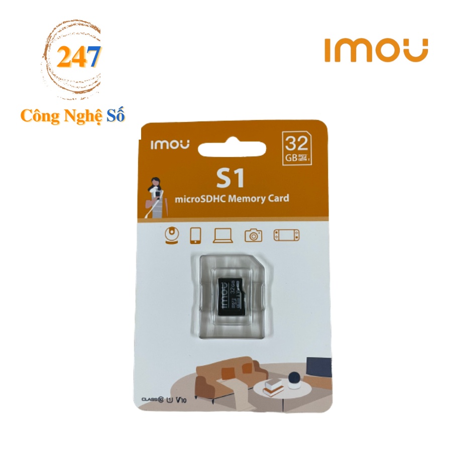 Thẻ nhớ camera Micro SDHC Imou 32GB ST2-32-S1