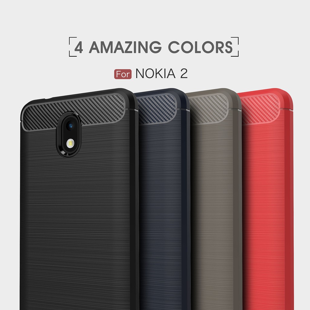 Ốp điện thoại silicone cho Nokia 2 Nokia A2