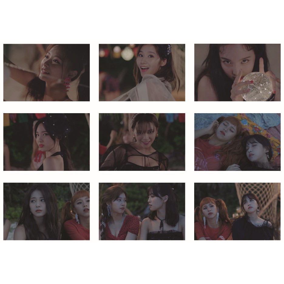 Lomo card ảnh nhóm TWICE MV Dance The Night Away full 72 ảnh