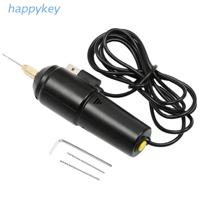 Máy khoan cầm tay mini làm đồ trang sức/đồ nhựa epoxy/đồ gỗ thủ công kết nối cáp USB 5V