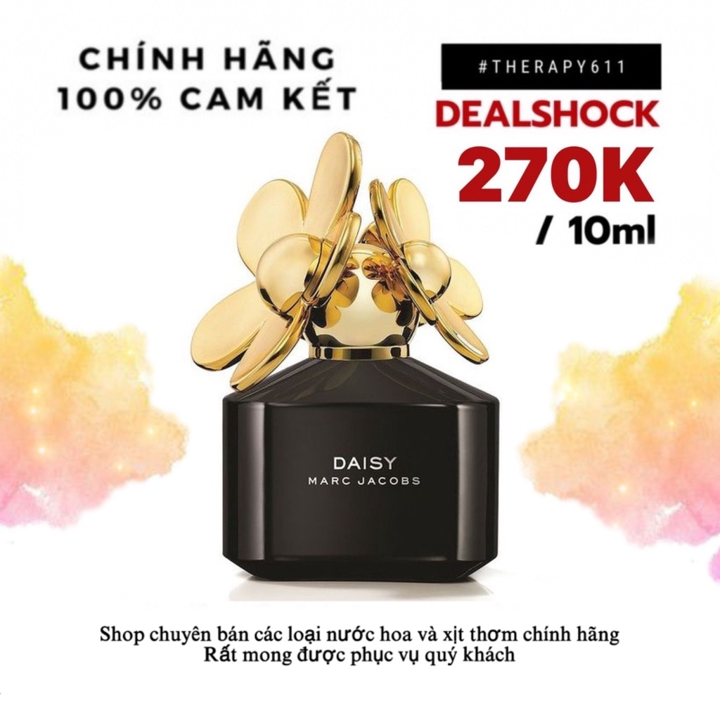 [𝗦𝗔𝗟𝗘]..::✨Nước Hoa Daisy Marc Jacobs Black Edition EDP ✨::..