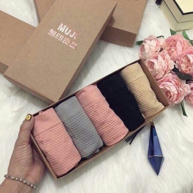 SET 5 QUẦN 4IN1 : QUẦN LÓT MUJI NÂNG MÔNG ,KHÁNG KHUẨN, MATSA LÀM TAN MỠ BỤNG | BigBuy360 - bigbuy360.vn