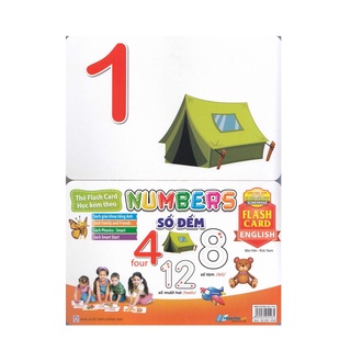 Sách - Thẻ Flash Card Tiếng Anh Học Kèm Theo - Numbers - Số Đếm