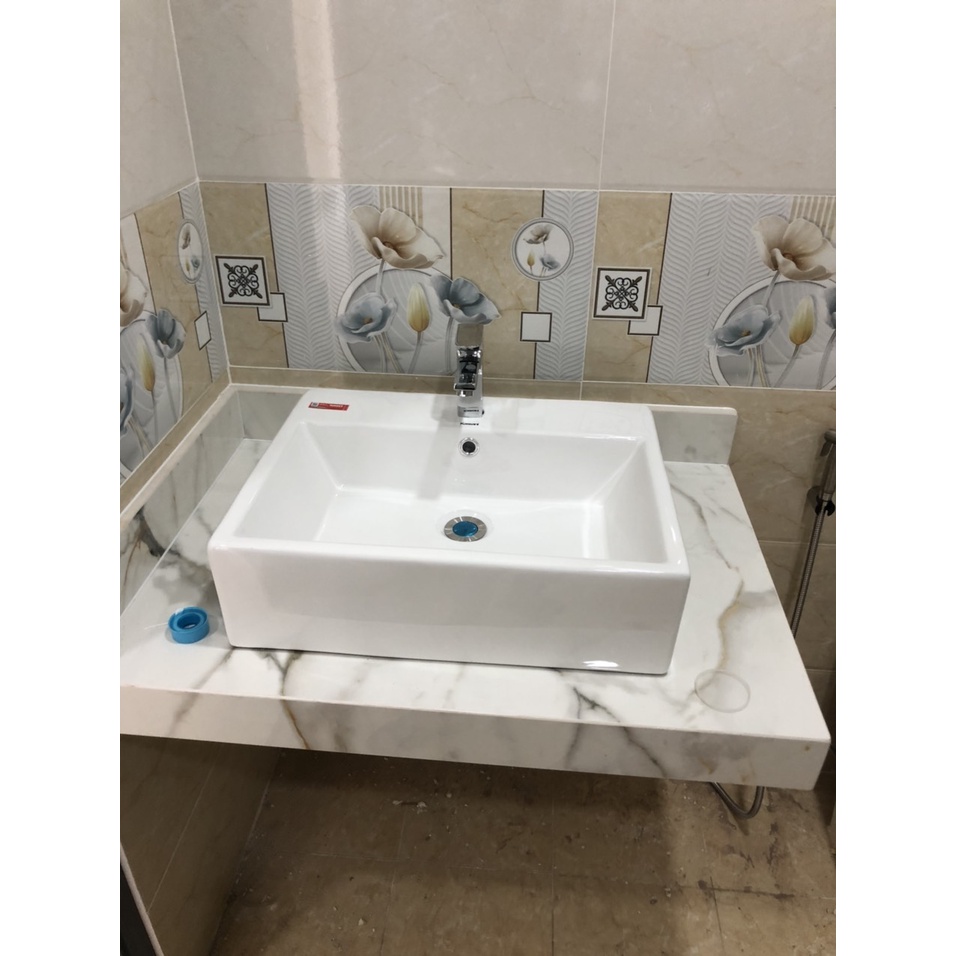 [LOẠI 1-HÀNG ĐÚC-NẶNG] Vòi Rửa Mặt Lavabo Lạnh đồng thau mạ crom Cao Cấp N6003 Fotar VÒI LA LẠNH vuông si