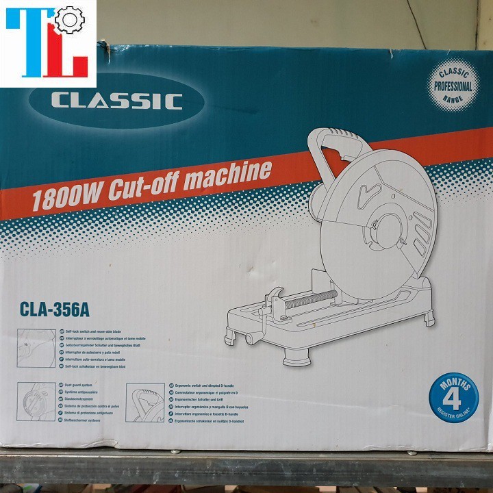 [Xả kho 03 ngày] Máy cắt sắt Classic CLA-356A