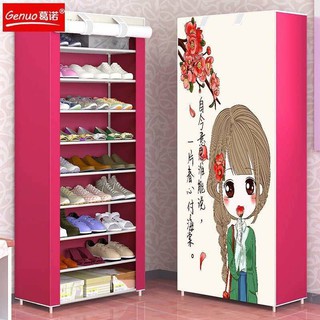 Tủ Giày 10 Tầng 3D