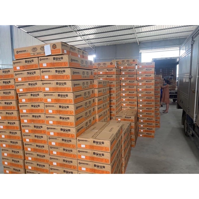 Bếp Gas Âm Cơ Boscherlife 6699 Bảo Hành 2 Năm