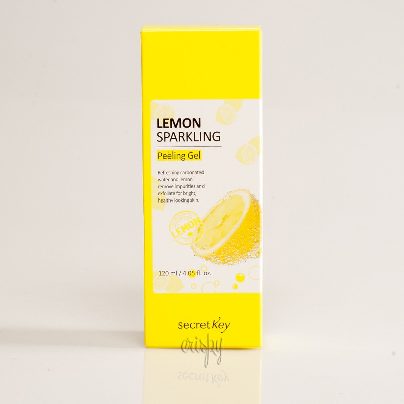 Gel tẩy tế bào chết sáng da Secret Key Lemon Sparkling Peeling Gel 120g