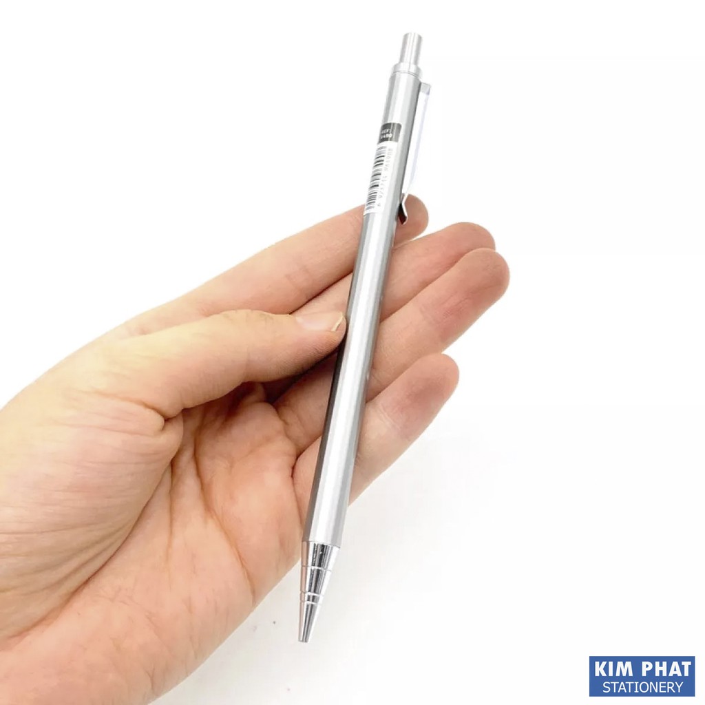 Bút chì kim vỏ thép bền đẹp, chắc chắn ngòi 0.5mm DELI E6490
