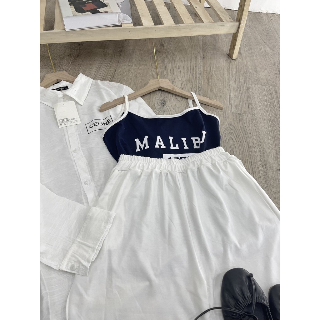 Set 3 Món Sơ Mi Mix Áo 2 Dây | BigBuy360 - bigbuy360.vn