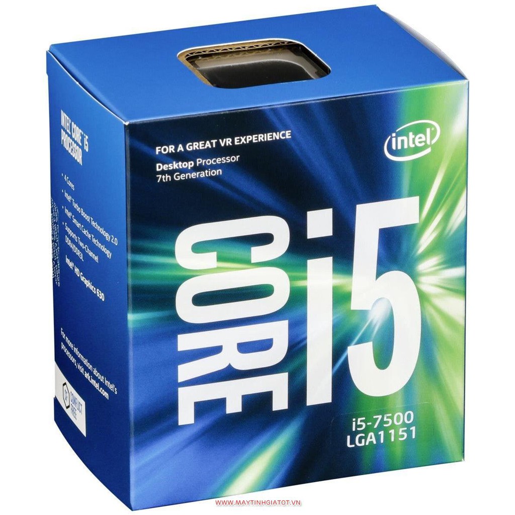 CPU INTEL CORE I5 7500 CŨ ( 3.4GHZ TURBO 3.8GHZ / 6M CACHE 3L )