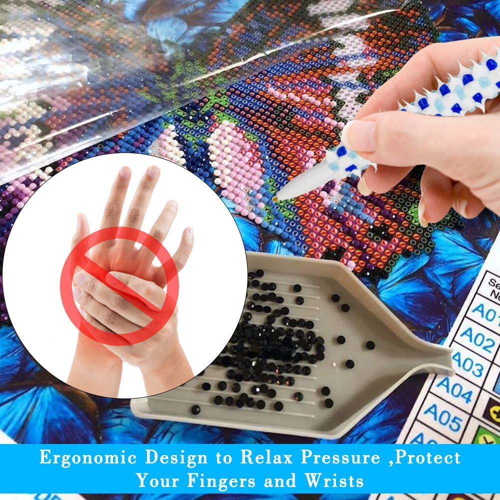 Bút Làm Tranh Đính Đá 5D Mềm Mại Thoải Mái Tiện Dụng DIY