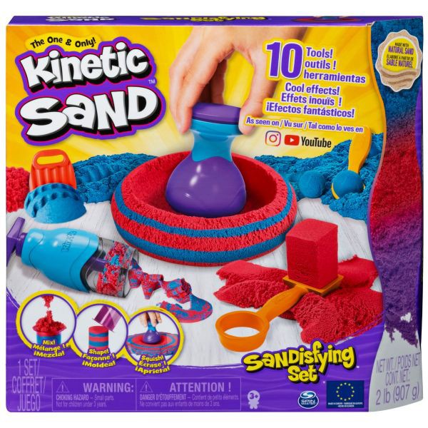 Bộ dụng cụ cắt và tạo hình cát Kinetic Sand 6047232