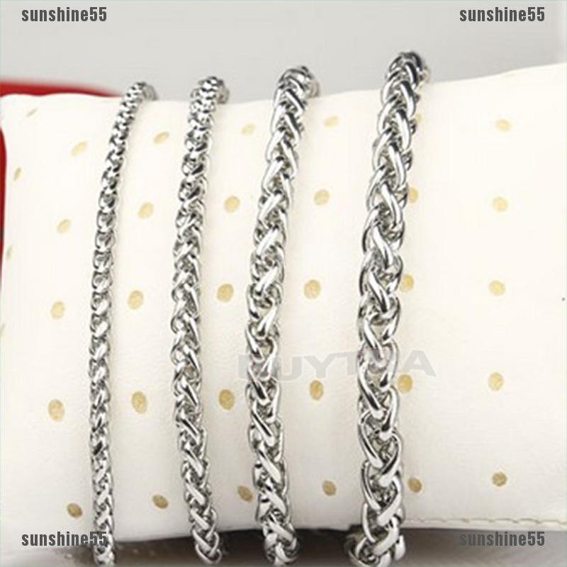 Dây Chuyền Sợi Xích Bằng Thép Không Gỉ 3 / 4 / 5 / 6MM