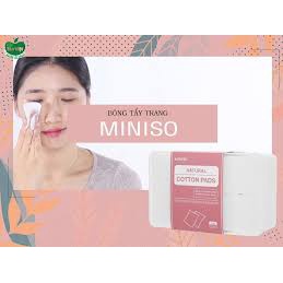 Hộp Bông Tẩy Trang Miniso 1000 Miếng Nhật Bản