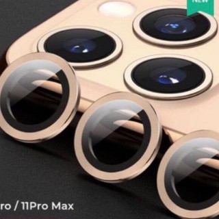 Bộ Dán mắt Camera Iphone 11 11 Pro 11 Pro Max ( Ko ảnh Hưởng Hình Ảnh) hót nhất