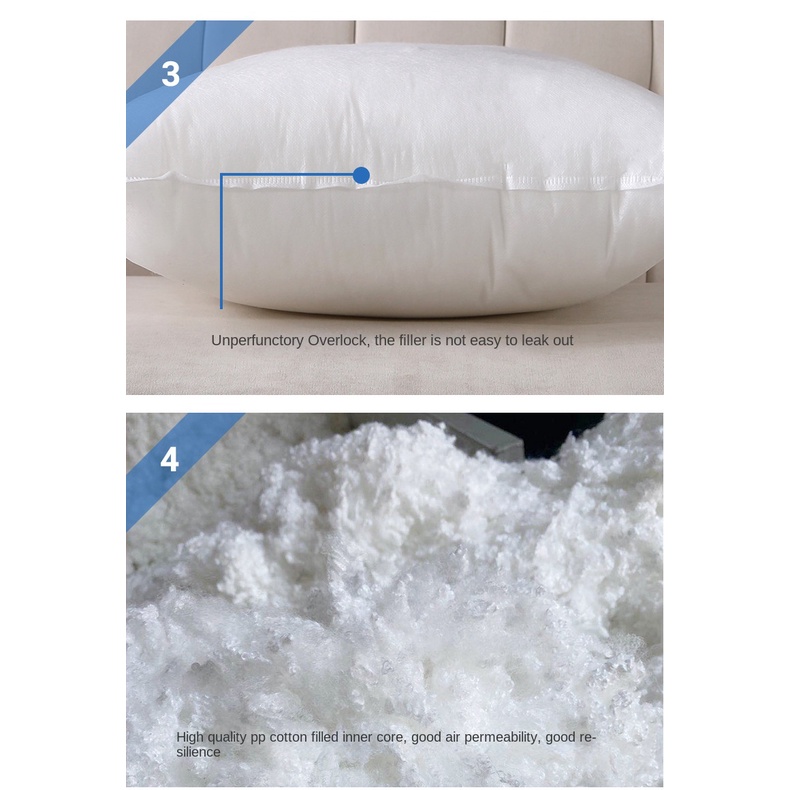 Lõi Gối Cotton Hình Vuông 30 * 50 40 * 40 45 * 45 50 * 50PP