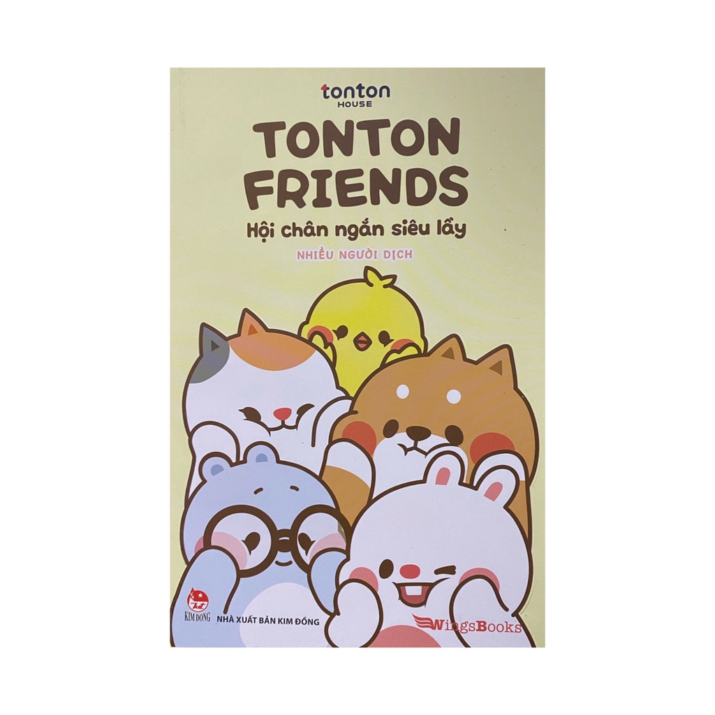 Sách - Tonton FriendsHội chân ngắn siêu lầy ( Kim Đồng )