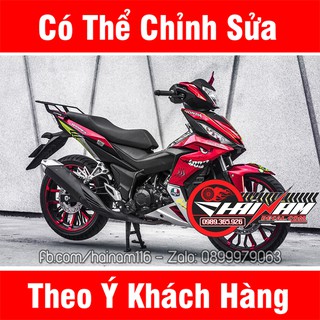 Tem trùm  winner 150 Cá Mập Đỏ