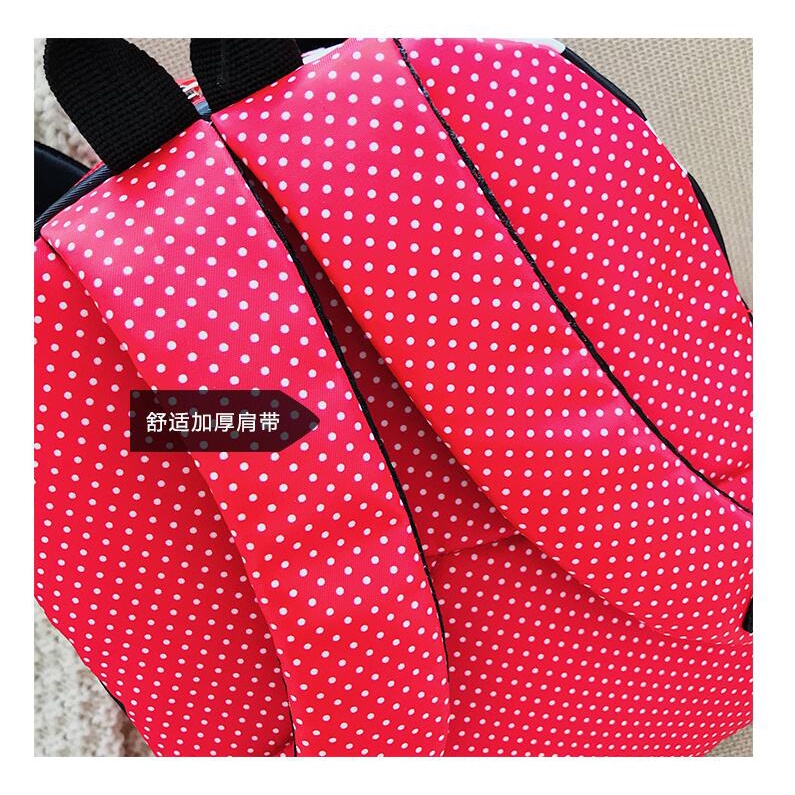 DISNEY Ba Lô Đi Học Họa Tiết Chuột Mickey/Minnie Xinh Xắn Dành Cho Bé