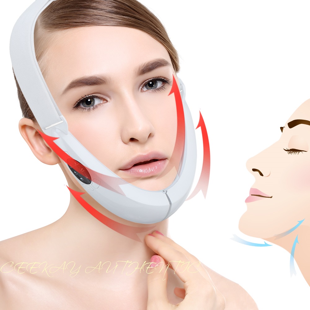Máy massage mặt nâng cơ đeo cằm tạo cằm Vline - kiểu máy chăm sóc da mặt cao cấp chính hãng