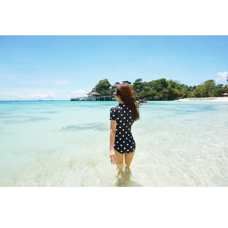 [Hàng Order] Bộ bơi liền nữ che bụng tôn dáng AT10 bikini đi biển | BigBuy360 - bigbuy360.vn