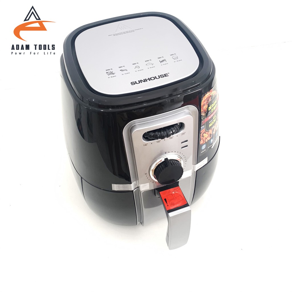 Nồi chiên không dầu Sunhouse SHD4025B - 3 Lít Bảo hành 12 tháng