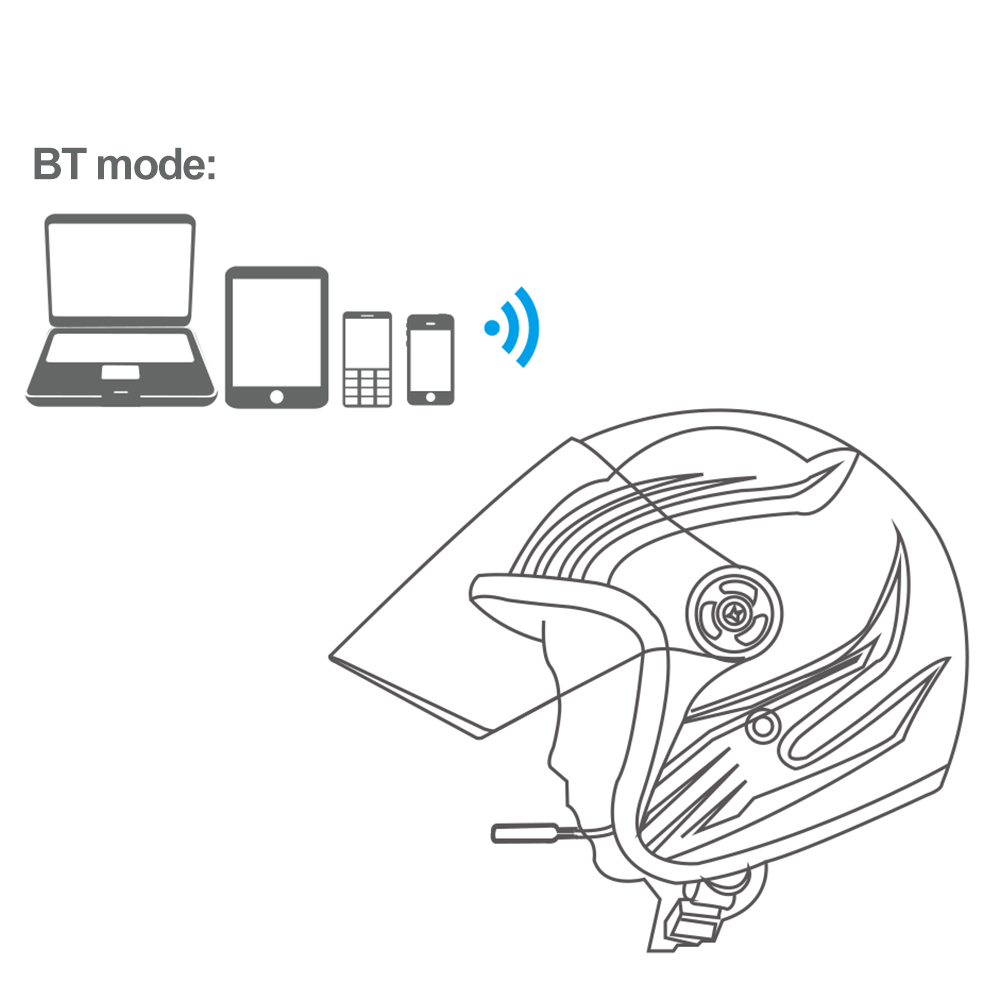 Mũ Bảo Hiểm Tích Hợp Tai Nghe Bluetooth Không Dây Chất Lượng Cao