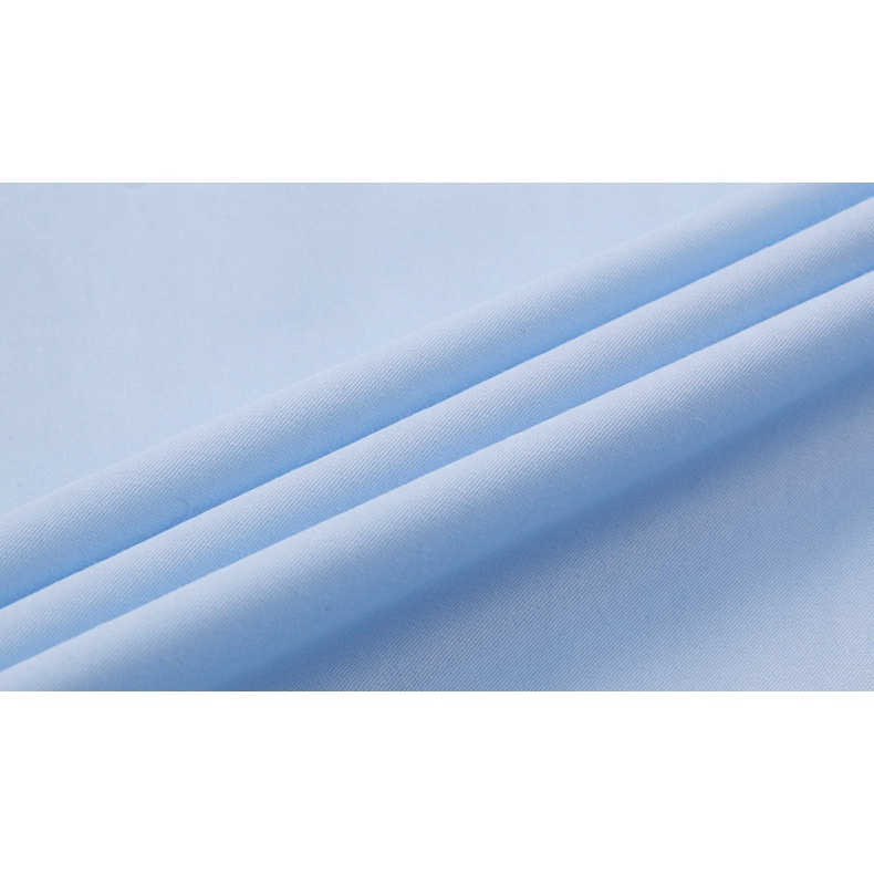 Áo sơ mi nam trung niên ngắn tay trơn vải lụa mềm mịn , có dộ co giãn nhẹ ahop11