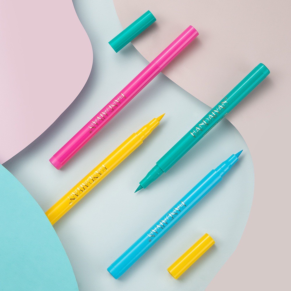 [HCM] Bút Kẻ Mắt Dạng Lỏng Lâu Trôi 12 Màu Sắc HANDAIYAN Waterproof Eyeliner 1.6g