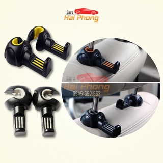 Bộ 2 móc treo đồ ô tô 3R - móc treo sau ghế chĩnh hãng 3R