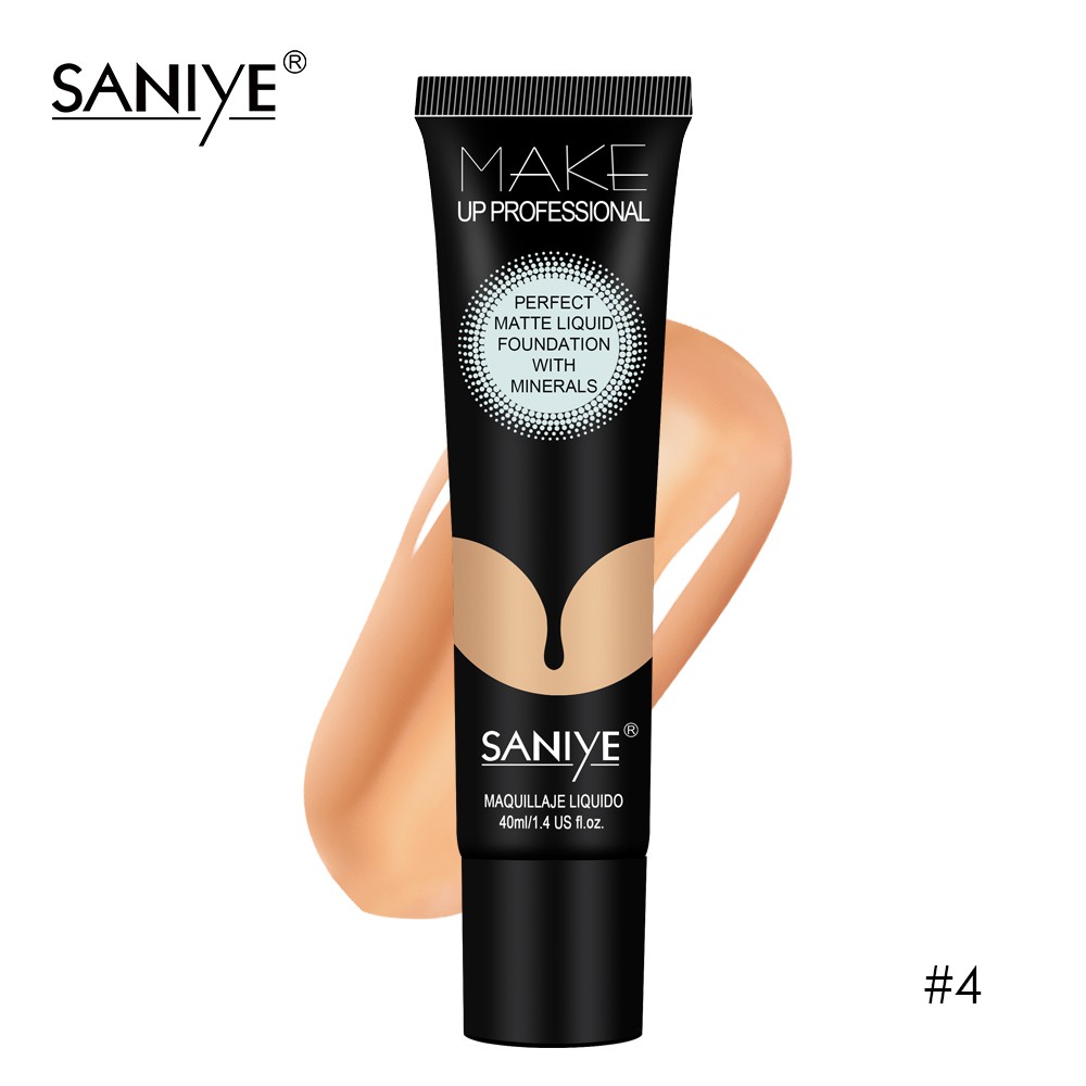 Kem Nền Dạng Lỏng SANIYE R1184 Giúp Che Khuyết Điểm 40ml | BigBuy360 - bigbuy360.vn