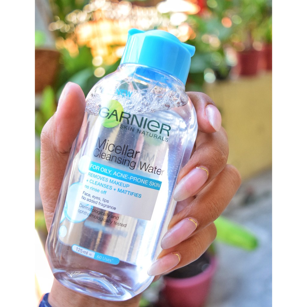 Nước tẩy trang garnier pháp 400ml, 125ml xanh dương | BigBuy360 - bigbuy360.vn