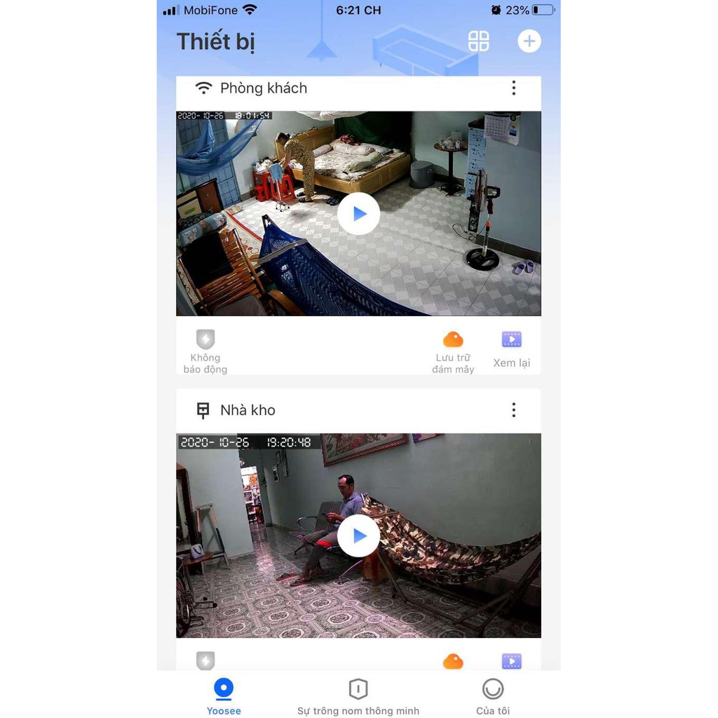 [Mã 159ELSALE hoàn 7% đơn 300K] Camera ip Yoosee xem đêm có màu xoay 360° FULLHD 1080 chuẩn góc rộng