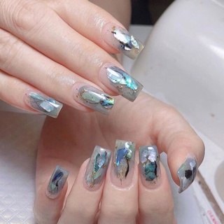 Xà cừ vân đá trang trí móng 12 màu