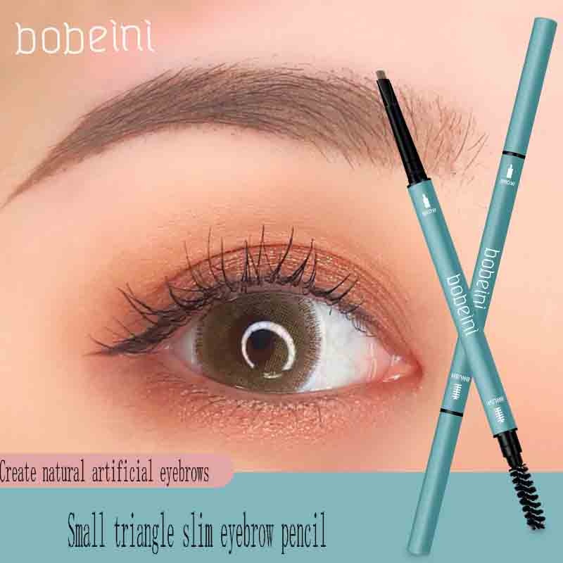 Chì kẻ mày 2 trong 1 / chì kẻ mày / không thấm nước, không thấm mồ hôi, lâu trôi, không dễ phai, Chì kẻ mày siêu mảnh hai đầu / chì kẻ mày tích hợp