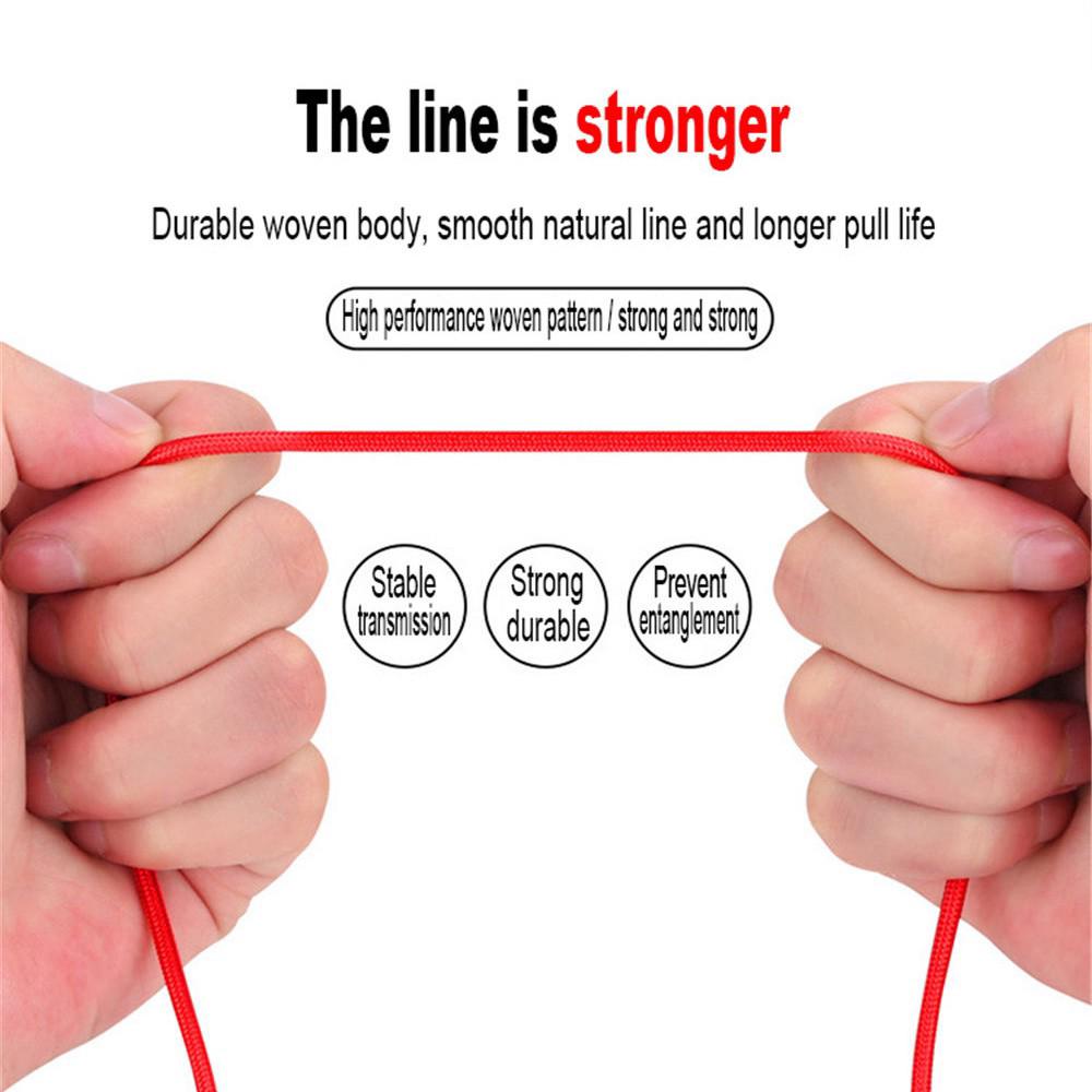 2.3A Fast USB Charging Phone Cable 3 in 1 USB Type-C IOS Light Charging Cable For iPhone Oppo Redmi