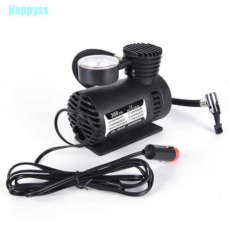 Máy Nén Khí Mini Happy 300psi 12v Cho Xe Hơi