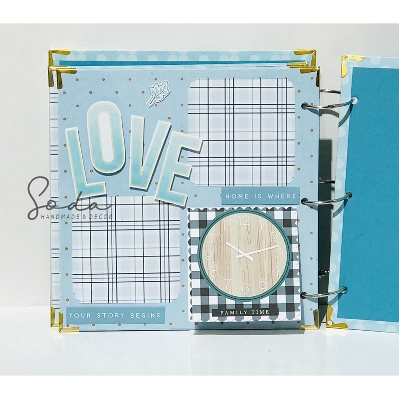 Scrapbook chủ đề gia đình