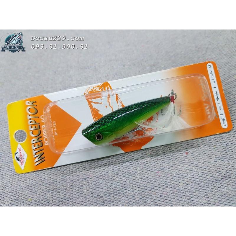 Mồi Popper Interceptor
