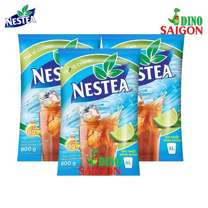 Combo 3 Gói Trà vị chanh NESTEA 800g