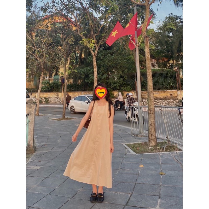 váy suông oversize - ảnh thập shop chụp | BigBuy360 - bigbuy360.vn