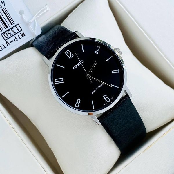 Đồng hồ nam dây da Casio MTP-VT01L-1B2UDF chính hãng