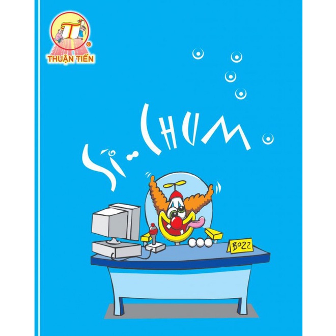 ( 1 Lốc ) Tập Vở Sì Chum 96 Trang KT: 158x205mm Độ Dày 80 Gsm ( Vừa ) Tân Thuận Tiến Camshop