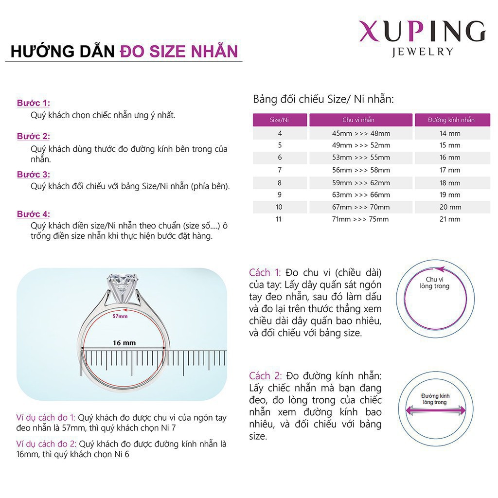 Nhẫn Nữ Đính Đá Trang Nhã, Sang Trọng - XPN10